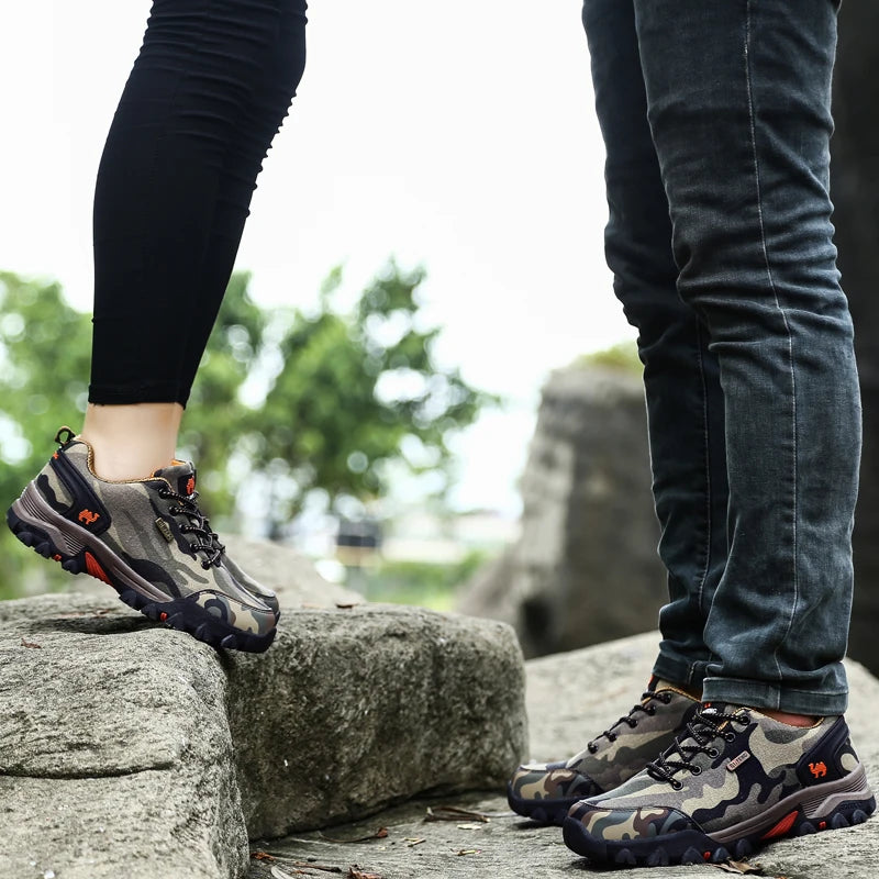 Scarpe Mimetiche Da Esterno Unisex Per Trekking E Trail Running Verde Militare Traspiranti Con Aumento Di Altezza