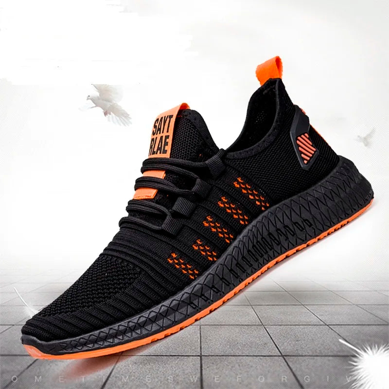 Scarpe Da Ginnastica Alla Moda Da Uomo Leggere Traspiranti Scarpe Da Passeggio Stringate Casual Calzature Maschili
