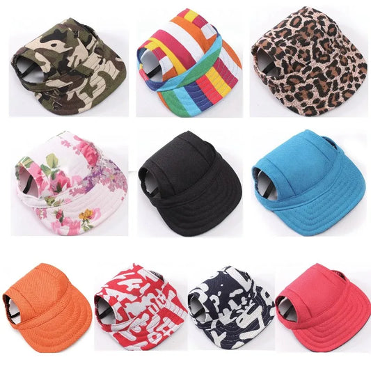Cappello Estivo Per Cani In Tela Traspirante Con Mesh Per Piccole Taglie Da Baseball Accessorio Escursionismo