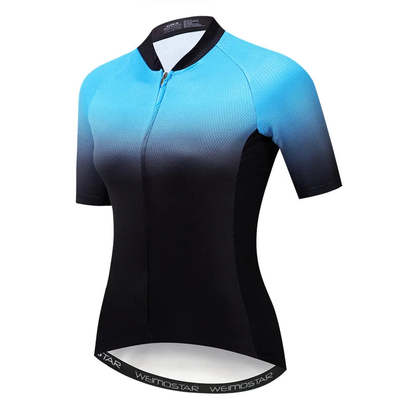 Maglia Da Ciclismo Da Donna Weimostar Estiva Manica Corta Pro Team MTB Abbigliamento Da Bici Maglia Maillot Ciclismo
