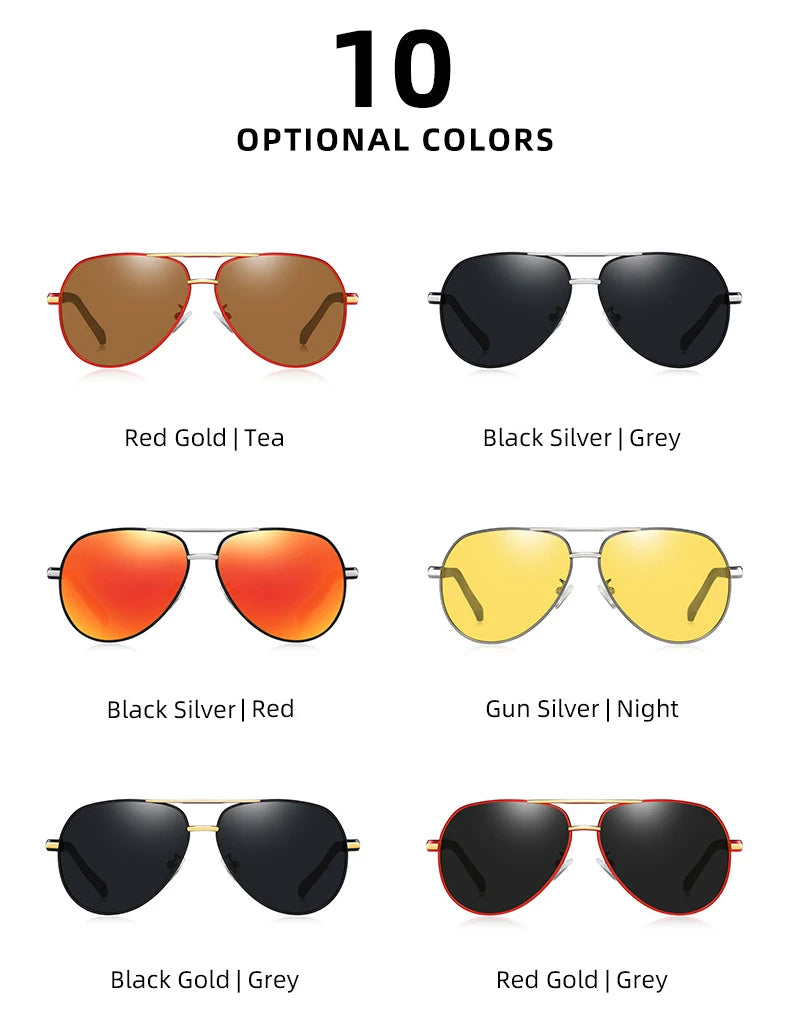 Occhiali Da Sole BARCUR Polarizzati UV400 In Alluminio Vintage Per Uomo E Donna Guidatori Eleganti