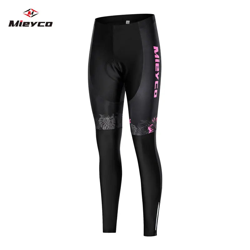 Mieyco Completo Ciclismo Donna Set Maglie a Maniche Lunghe in Poliestere Protezione UV Jersey