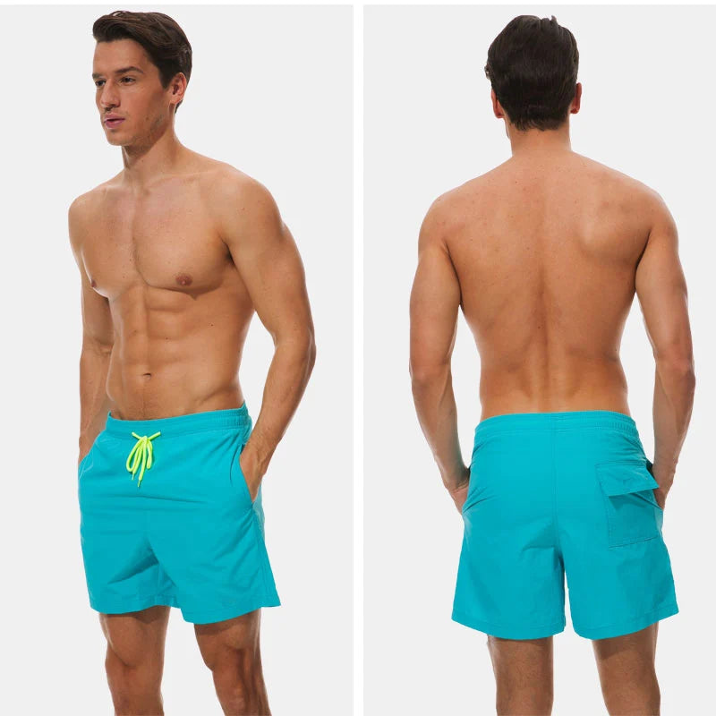 Escatch Pantaloncini Da Uomo Estivi Con Fodera In Rete Traspirante Ad Asciugatura Rapida Per Palestra Spiaggia Nylon