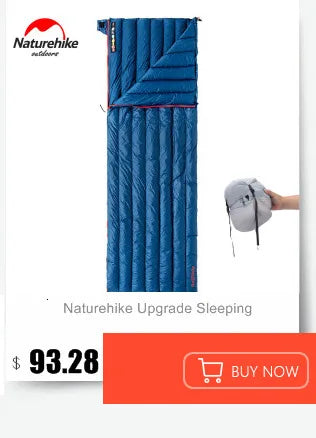 Naturehike L150 Sacco a Pelo da Campeggio Leggero 3 Stagioni in Cotone Impermeabile con Ventilazione per Adulti