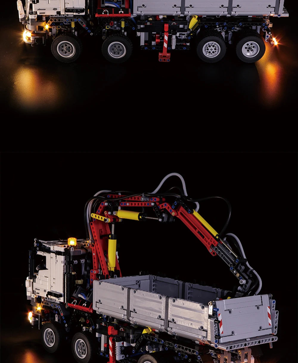 Luce a Led Per Lego 42043 Arocs Technic Camion Giocattolo Con Batteria Kit Luci Completo