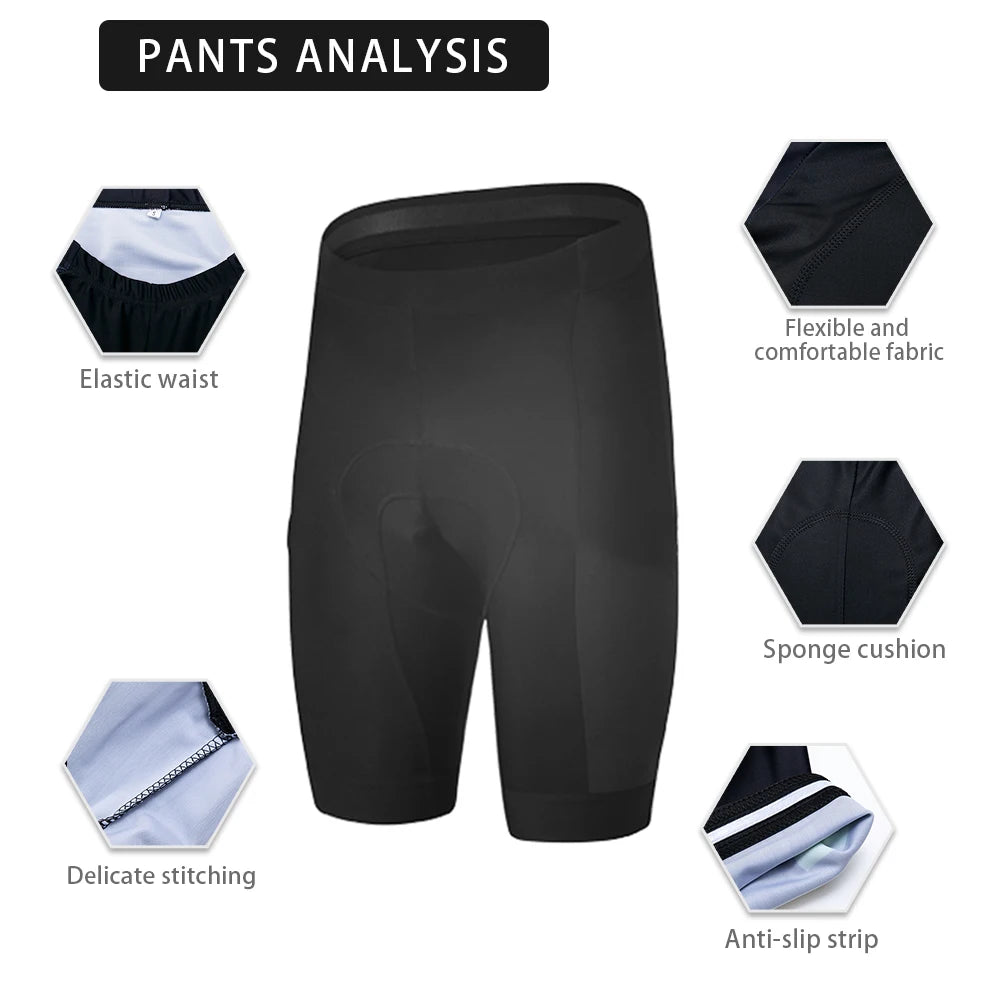 Nuovo BH Burgs Team 2024 Maglia Da Ciclismo Uomo E Pantaloncini Da Bici Set MTB Estivo Asciugatura Rapida
