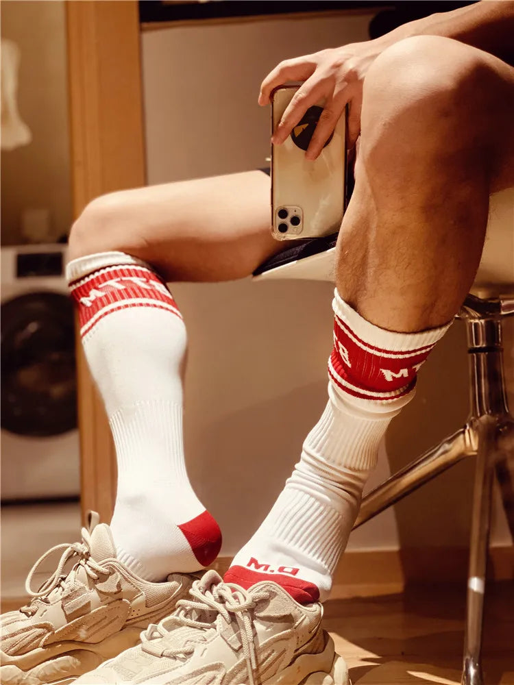 Calzini Uomo In Nylon Sportivi Equipaggio Tubo Lungo Pack Da Tre O Sei Pezzi Conforto Prestazioni