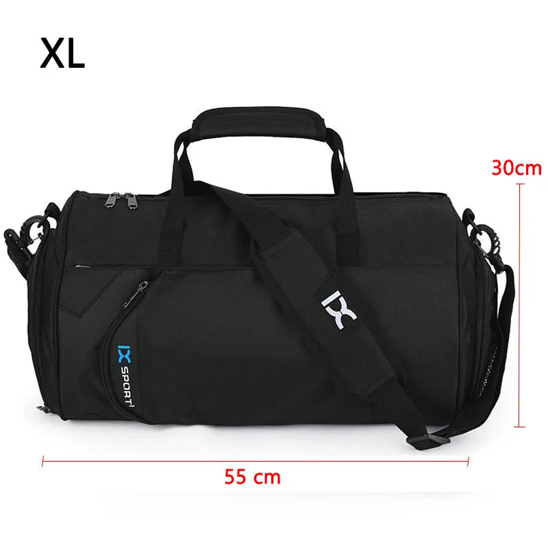 Borsa Palestra XL IX Plus Wet Dry Fitness Sacco Per Scarpe Yoga Viaggio Grande Capacità 36 55 Litri Uomo Donna