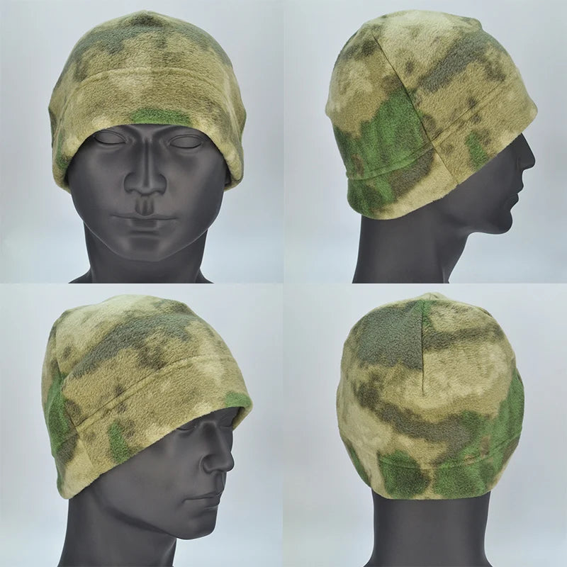 Mege Cappello In Pile Tattico Invernale Caldo Unisex Mimetico Antivento Per Escursionismo Pesca All Aperto