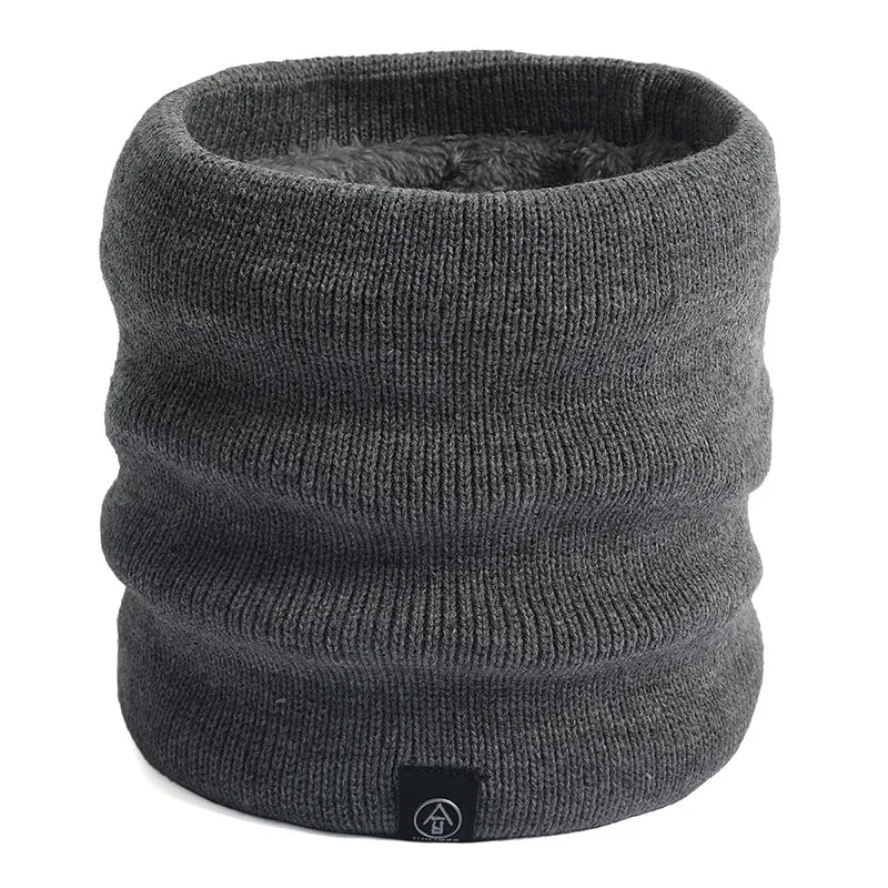 Sciarpa Unisex Inverno Autunno Calda Morbida In Panno Fascia Collo Bandana 25x21 Cm