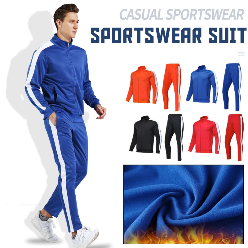 Tuta Sportiva Da Uomo Arancione Con Cerniera Completa Giacca E Pantaloni Per Allenamento Calcio Halloween