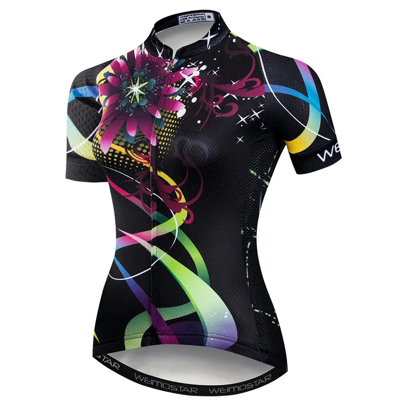 Maglia Da Ciclismo Da Donna Weimostar Estiva Manica Corta Pro Team MTB Abbigliamento Da Bici Maglia Maillot Ciclismo