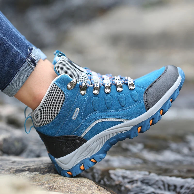 Scarpe Trekking Da Donna All Aperto Con Alta Imbottitura Antiscivolo Sneaker Casual Da Arrampicata