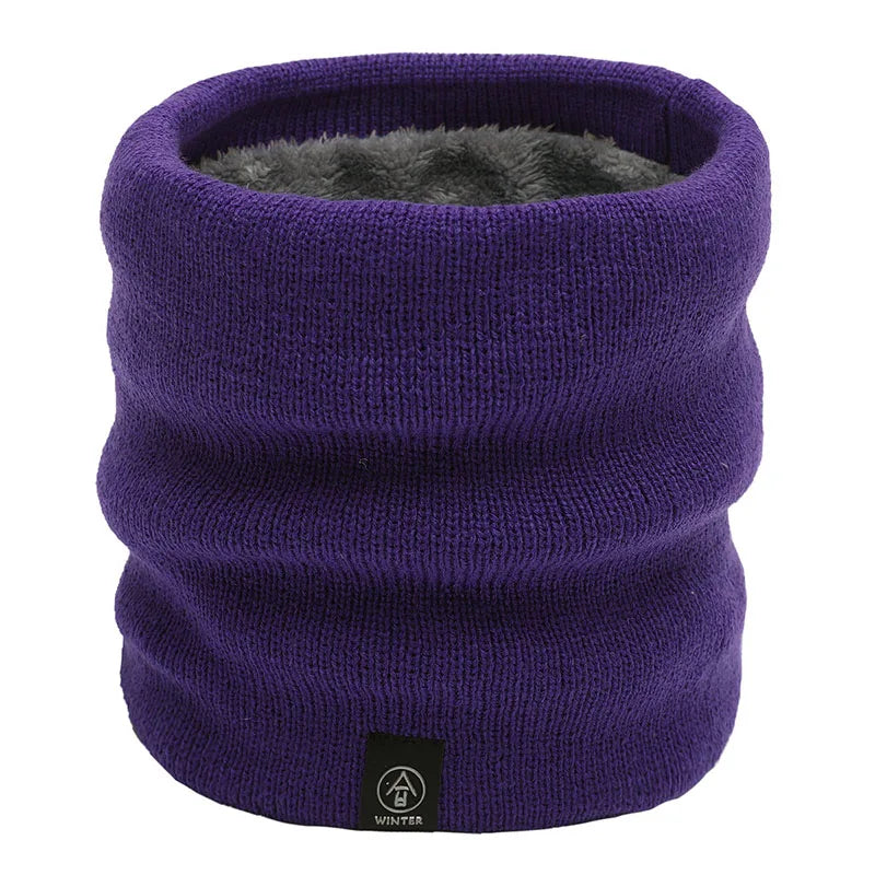 Sciarpa Unisex Inverno Autunno Calda Morbida In Panno Fascia Collo Bandana 25x21 Cm