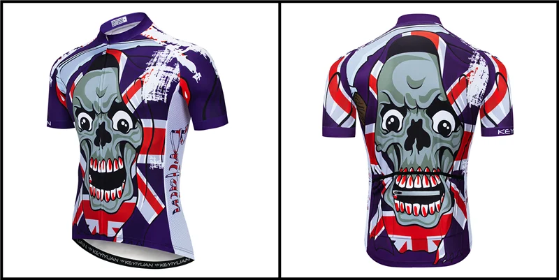 Keyiyuan Maglia Ciclismo Uomo Maniche Corte Estate Per Gara Triathlon MTB Abbigliamento Sportivo Bici