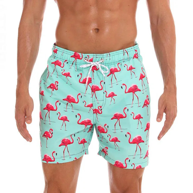 Datifer 2026 Pantaloncini Da Uomo Estivi Con Stampa Surf In Poliestere Quick Dry Fodera In Rete Traspirante