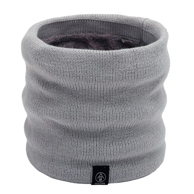Sciarpa Unisex Inverno Autunno Calda Morbida In Panno Fascia Collo Bandana 25x21 Cm