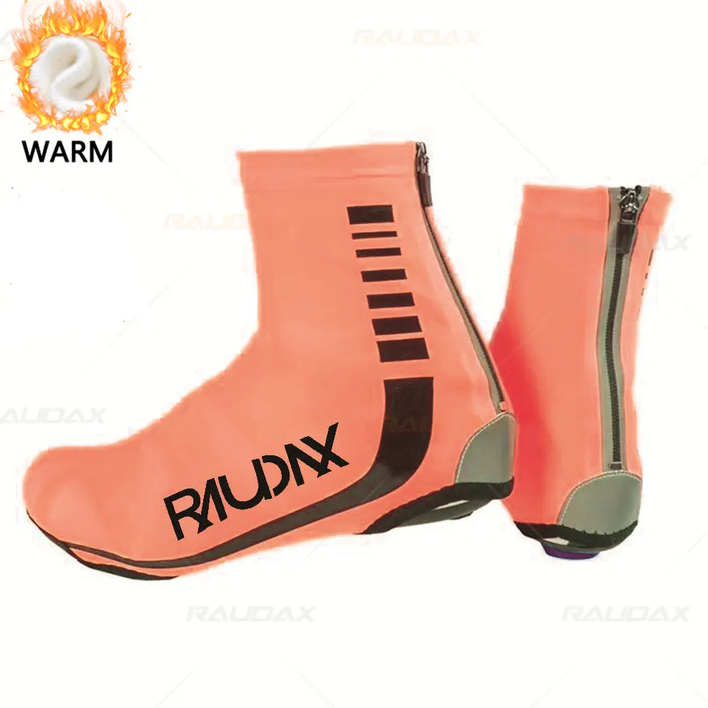 Copriscarpe Termici Invernali Raudax Antivento Per MTB Strada Equitazione All Aperto