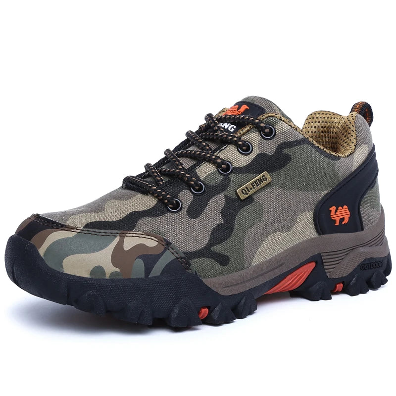 Scarpe Mimetiche Da Esterno Unisex Per Trekking E Trail Running Verde Militare Traspiranti Con Aumento Di Altezza