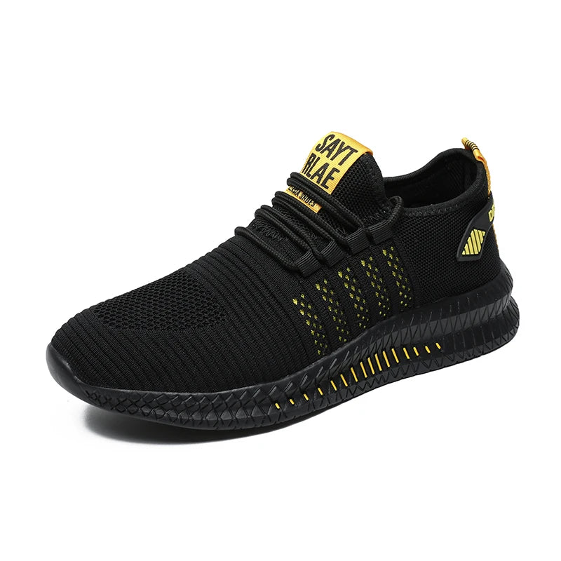 Scarpe Da Ginnastica Alla Moda Da Uomo Leggere Traspiranti Scarpe Da Passeggio Stringate Casual Calzature Maschili