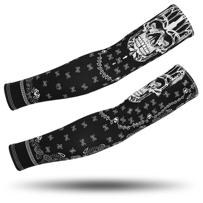 Manicotti Protettivi UV Per Braccia Per Gaming Ciclismo E Sport Copri Braccio Protezione Gomito