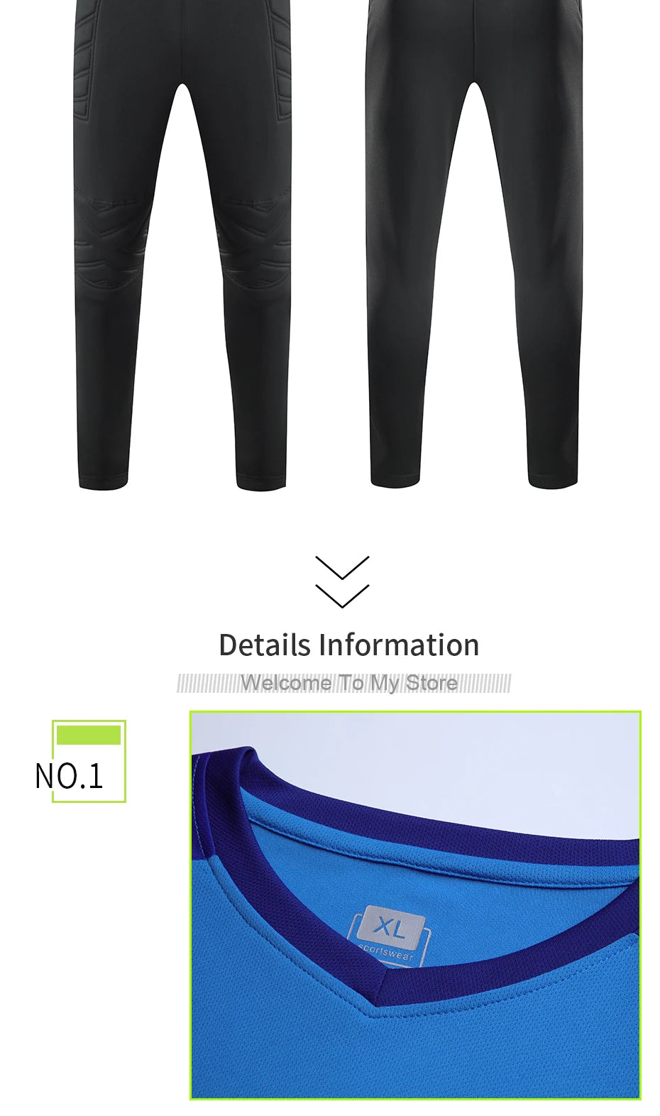 Nuova Uniforme Da Calcio Allenamento Uomo Portiere Maglia Da Calcio Per Bambini Set Pantaloni Protettivi In Poliestere