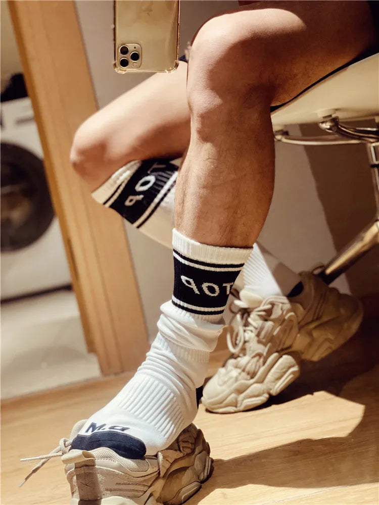 Calzini Uomo In Nylon Sportivi Equipaggio Tubo Lungo Pack Da Tre O Sei Pezzi Conforto Prestazioni