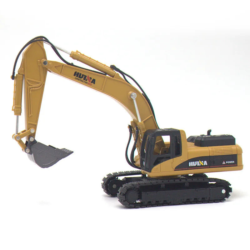 Set Veicoli Da Costruzione In Metallo Scala 1 50 Autocarro Con Cassone Escavatore Trattore Per Appassionati Di Costruzioni