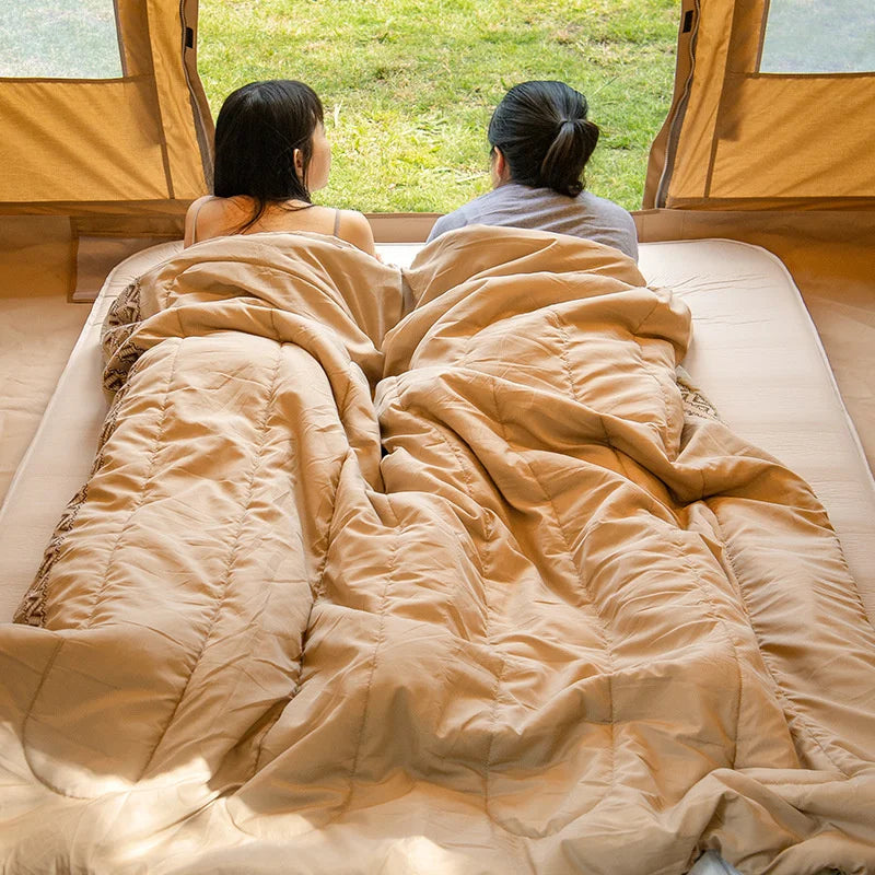 Naturehike L150 Sacco a Pelo da Campeggio Leggero 3 Stagioni in Cotone Impermeabile con Ventilazione per Adulti