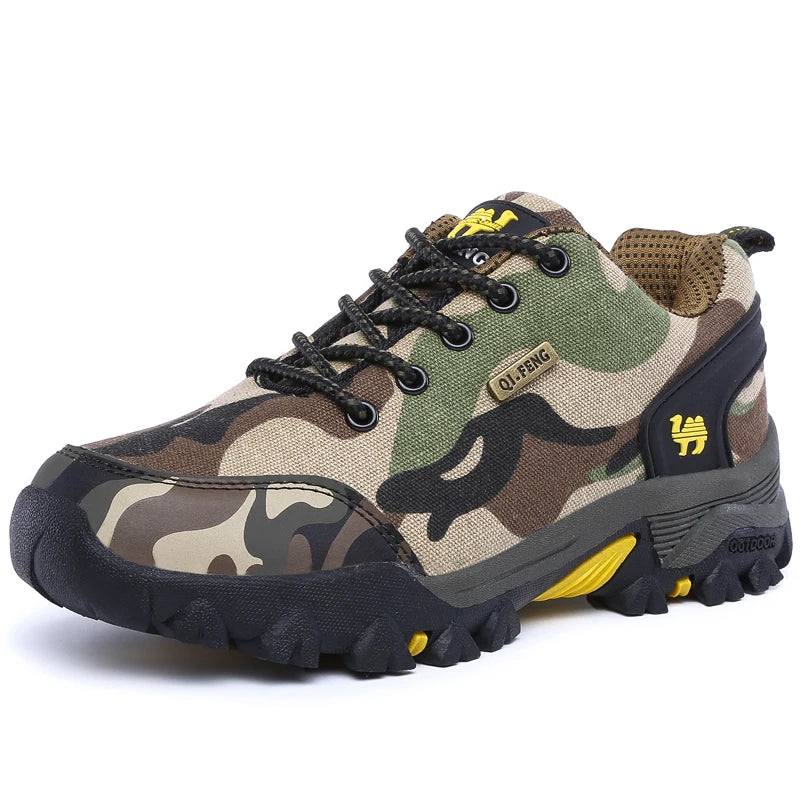 Scarpe Mimetiche Da Esterno Unisex Per Trekking E Trail Running Verde Militare Traspiranti Con Aumento Di Altezza