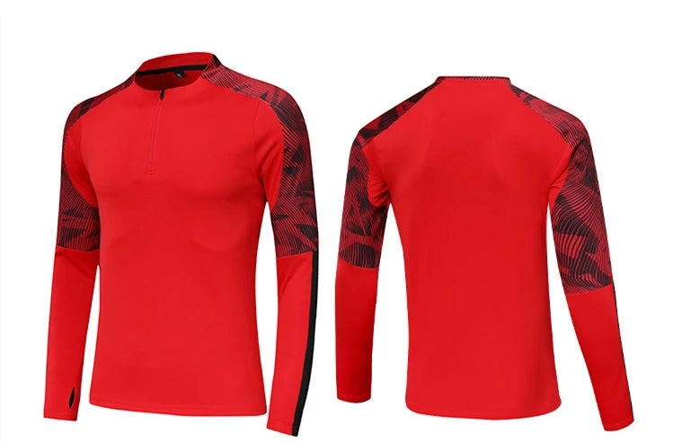 HQ Uomo Bambini Tuta da palestra Calcio Maglie da calcio Sport Corsa Allenamento Fitness Tuta Abbigliamento sportivo Maglione con cappuccio a maniche lunghe