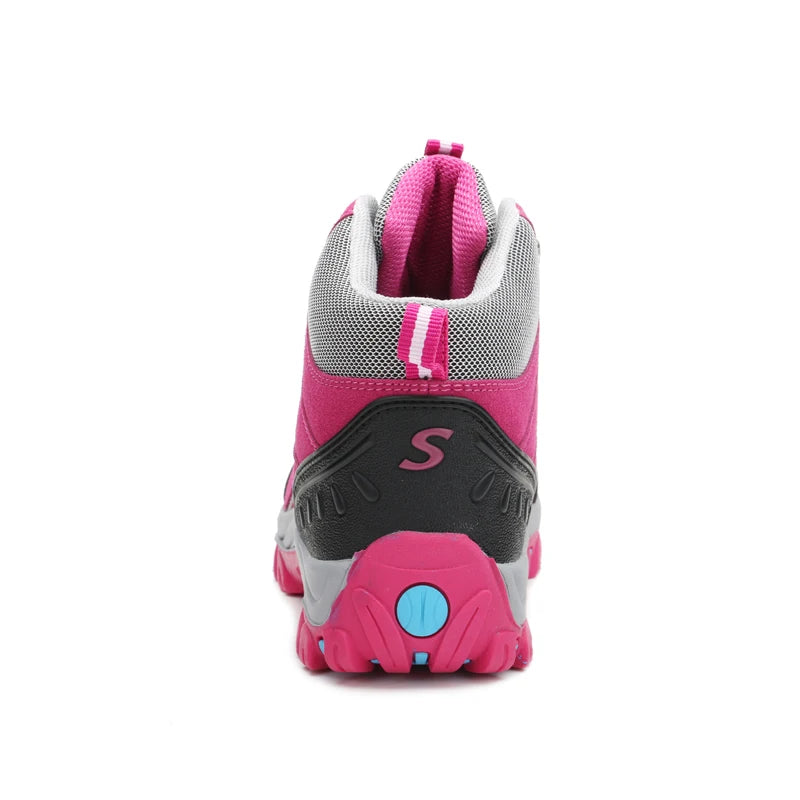 Scarpe Trekking Da Donna All Aperto Con Alta Imbottitura Antiscivolo Sneaker Casual Da Arrampicata