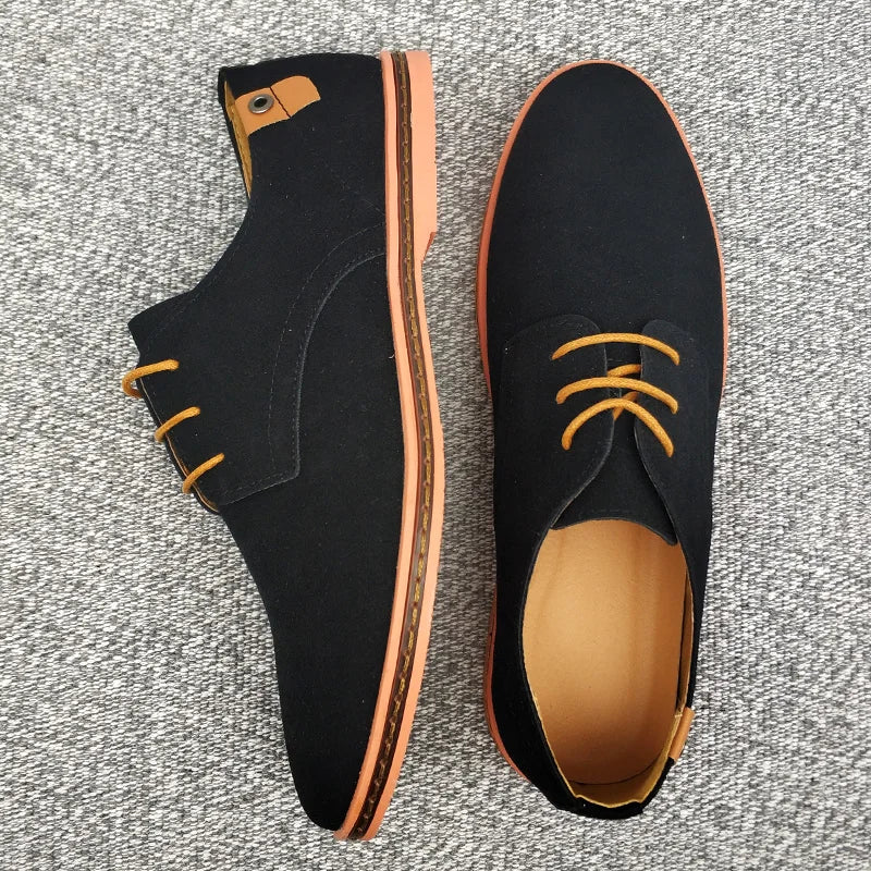 Scarpe Da Uomo In Pelle Scamosciata Primaverili Oxford E Sneakers Classiche Scarpe Eleganti Comode Grandi Misure 2025