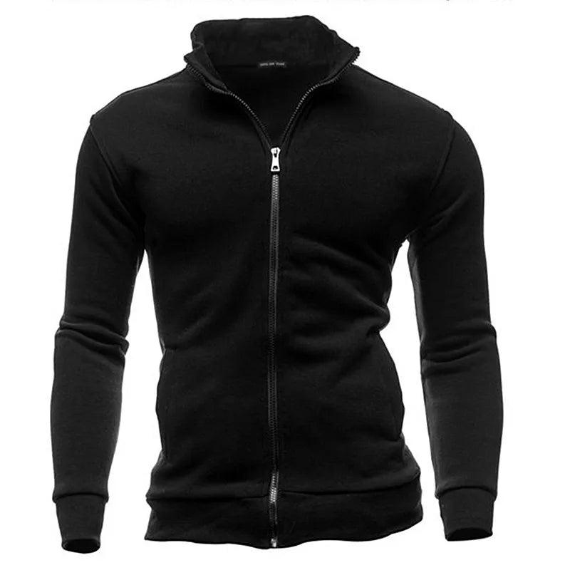 MRMT 2026 Nuove Felpe Da Uomo Senza Cappuccio Con Zip Frontale E Collo Alto Pullover Maschili