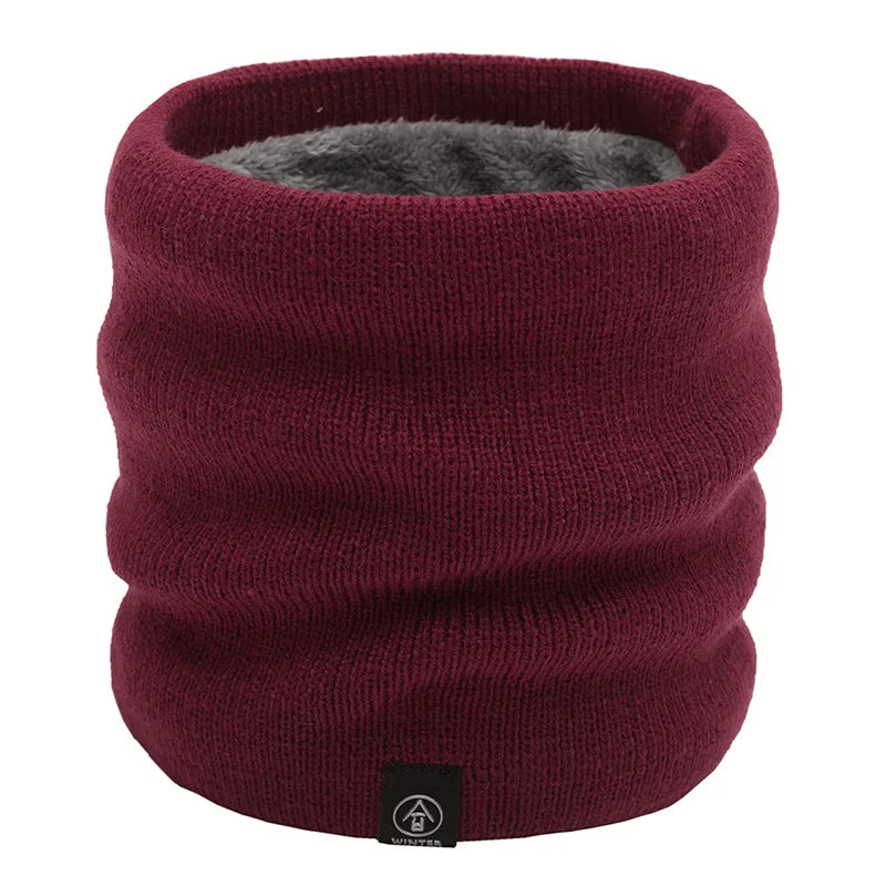 Sciarpa Unisex Inverno Autunno Calda Morbida In Panno Fascia Collo Bandana 25x21 Cm