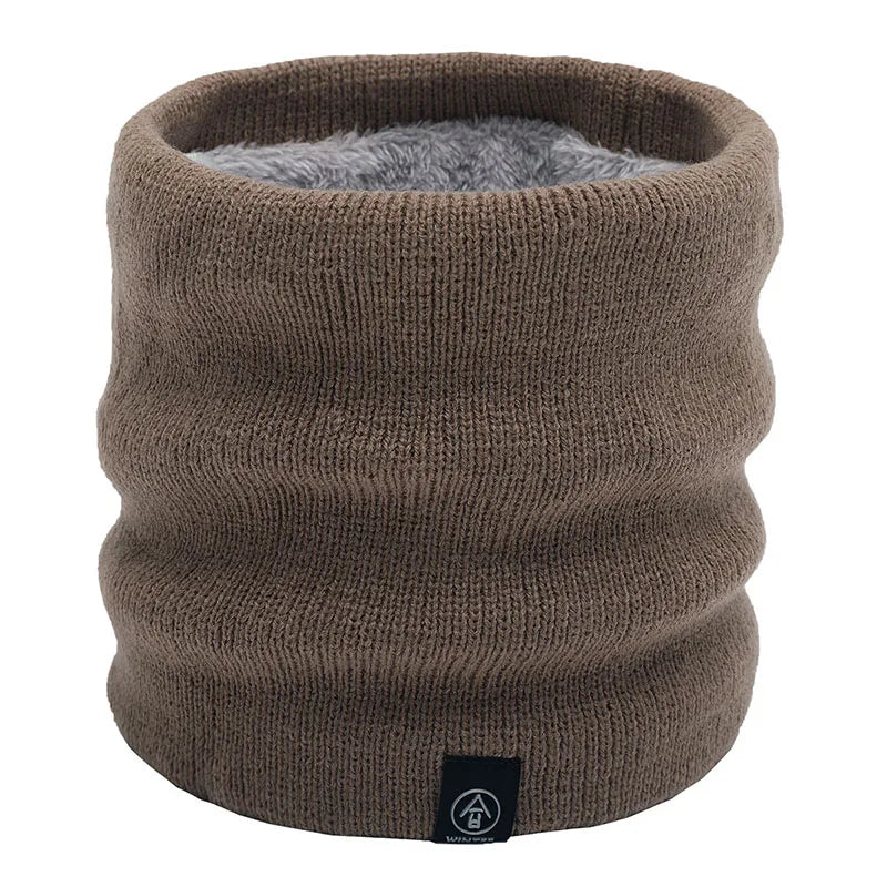 Sciarpa Unisex Inverno Autunno Calda Morbida In Panno Fascia Collo Bandana 25x21 Cm