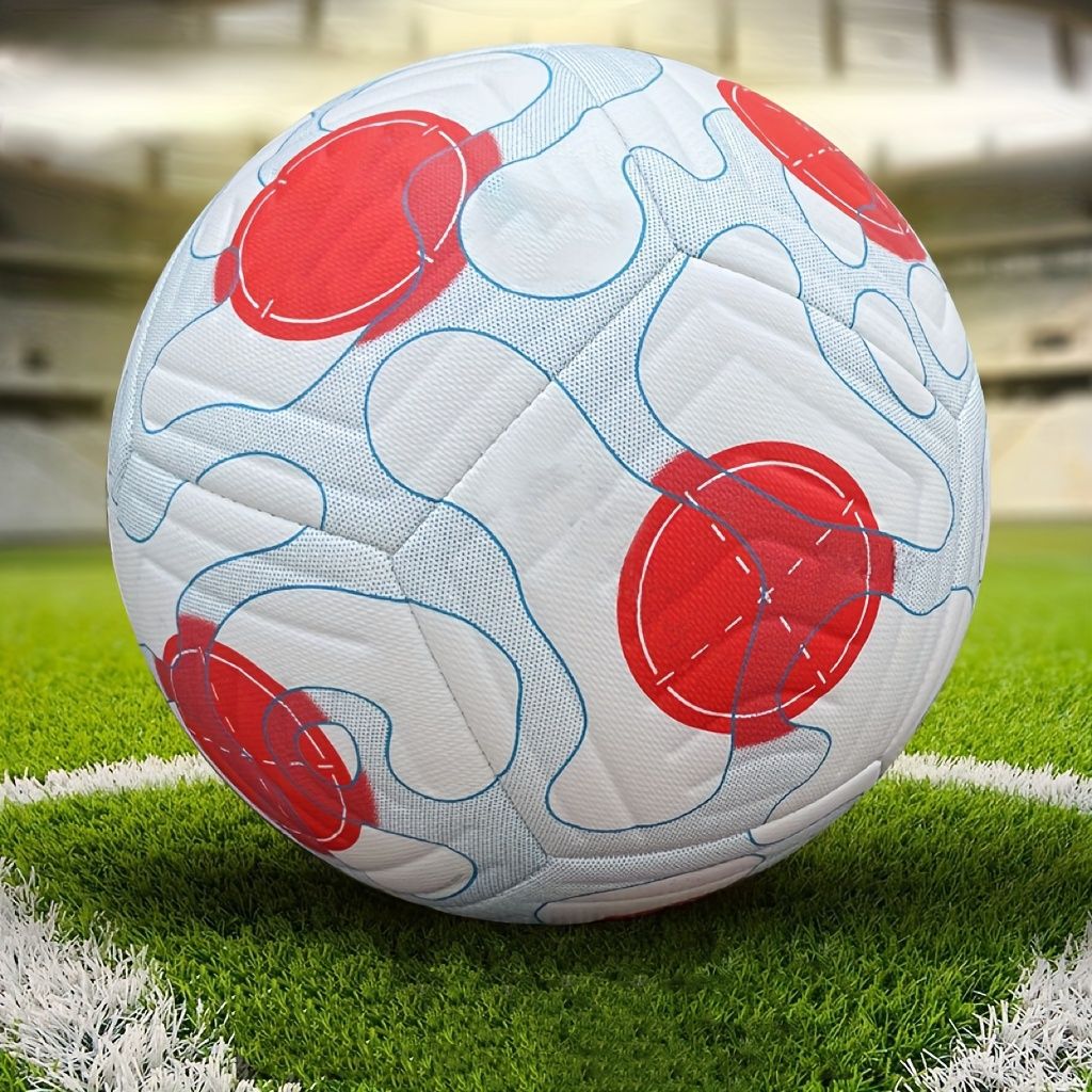 Palla Da Calcio Numero 5 Cucita A Macchina In PU Per Allenamento Colore Giallo Blu Stella Champions League Premier League