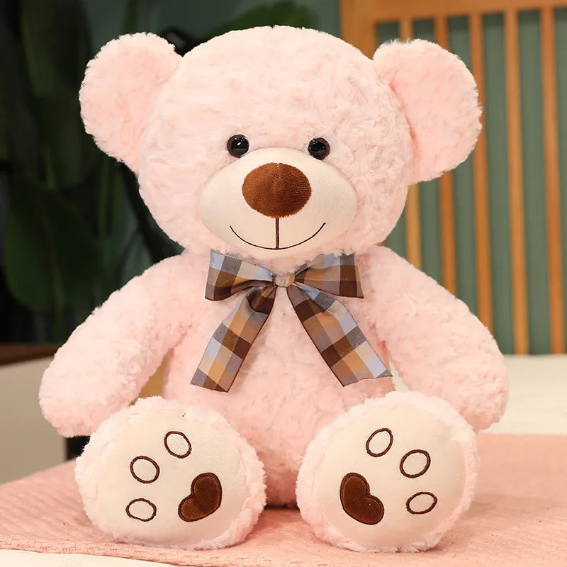Orso Peluche Con Papillon Kawaii 35 50 60 Cm Cuscino Morbido Per Bambini Ragazze Regalo Perfetto Per Bimbi E Ragazze
