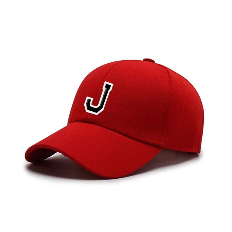 Berretto Da Baseball Unisex Ricamato Con 26 Lettere Protezione Solare Traspirante Regolabile Per Primavera Ed Estate