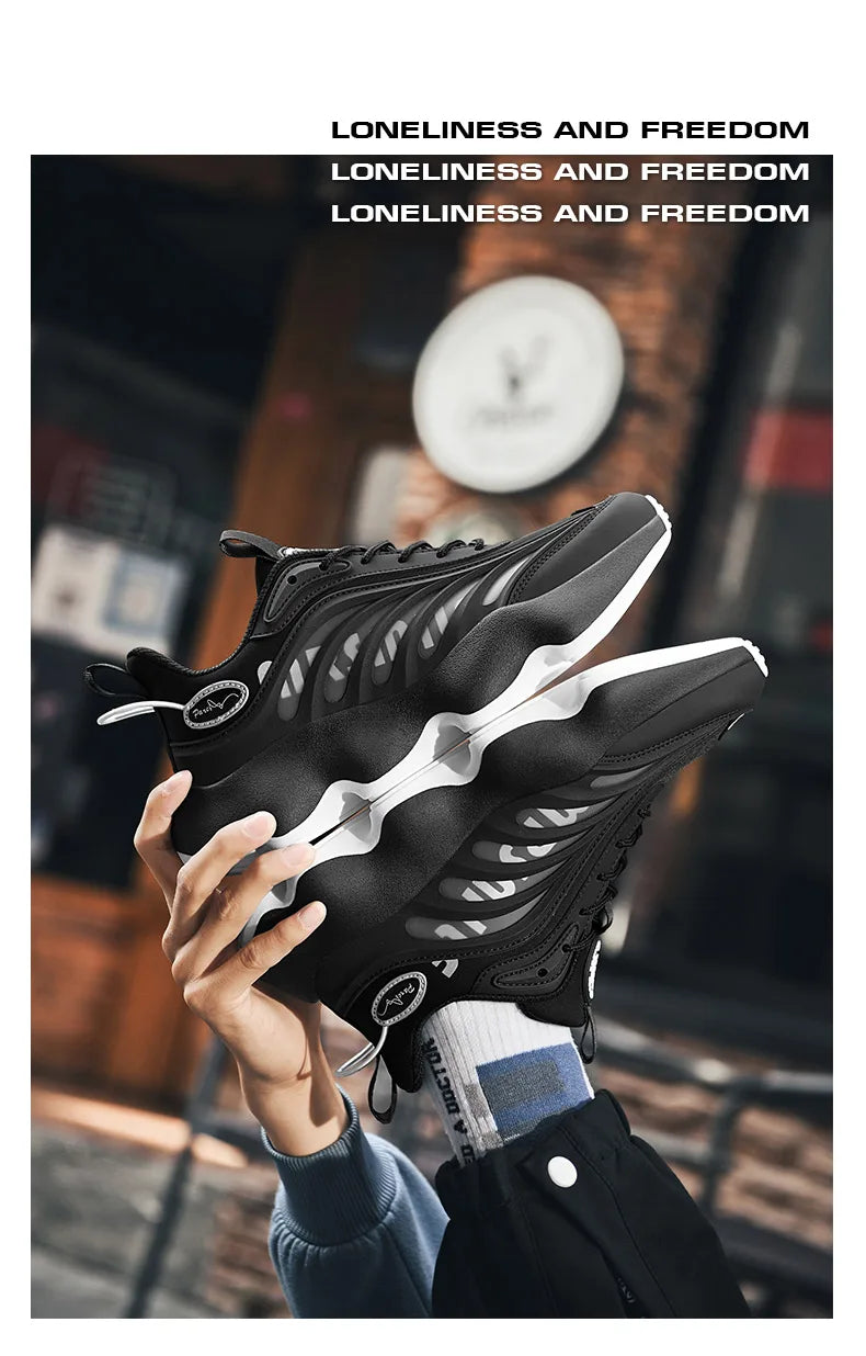 Scarpe Da Uomo Sneakers Casual Traspiranti Da Corsa Lusso Trainer Race Mocassini Moda