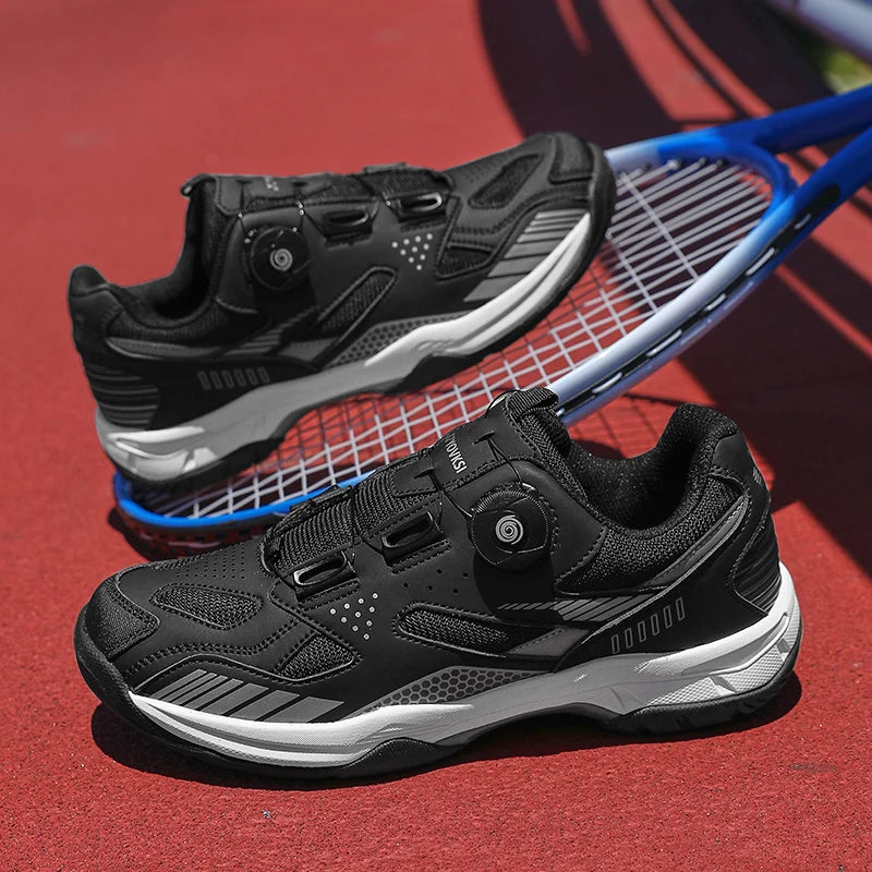 Scarpe da Badminton con Allacciatura Rapida Uomo e Donna Allenamento Ginnastica Antiscivolo Ammortizzanti Pallavolo