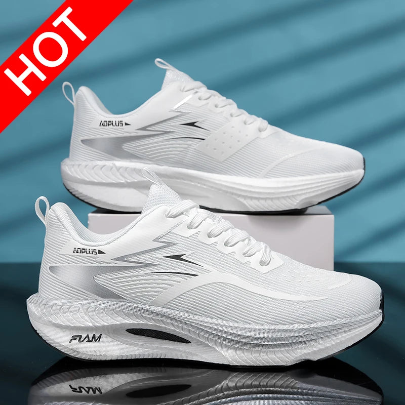 Scarpe Sportive Unisex Con Piastra In Carbonio Ammortizzanti Per Camminata Corsa Maratona Atletica Uomo Donna