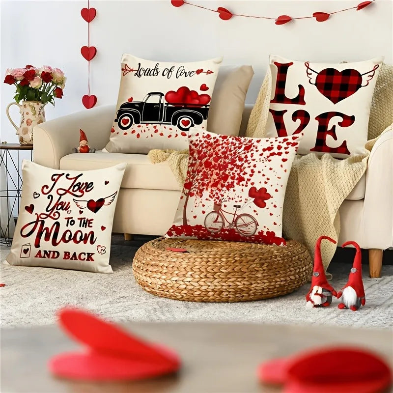 Fodere Per Cuscini Con Stampa Digitale Tema Amore Adatte Per Divano Camera Da Letto Auto Decorazioni Per La Casa