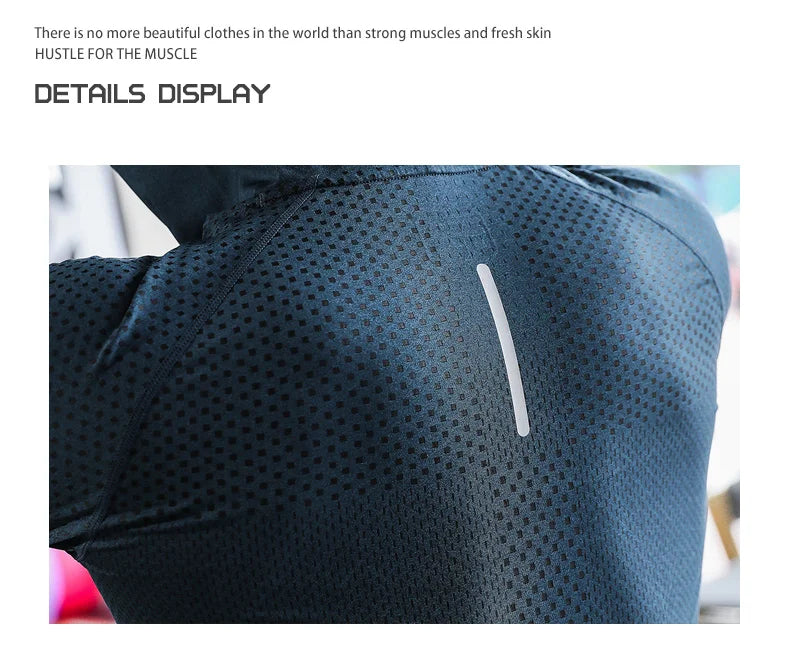 Tuta fitness da uomo Corsa sportiva Felpa con cappuccio Pantaloni da palestra Camicie da allenamento all'aperto con cappuccio Top Abbigliamento Felpa da allenamento muscolare