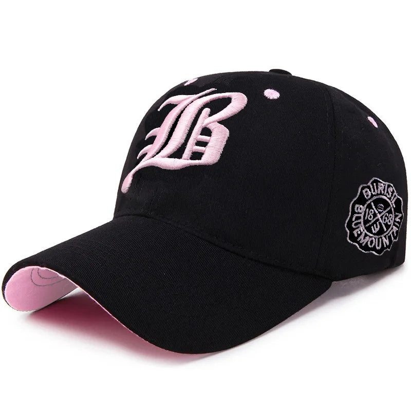 Berretto Baseball Unisex Cotone Estivo con Ricamo Snapback Protezione Solare Adulti