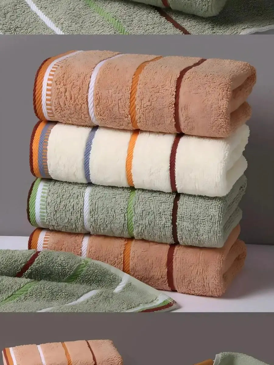 Asciugamano Da Bagno In Cotone 100 Percento Morbido E Assorbente Per Viso E Capelli E Corpo Ideale Per Viaggi E Hotel