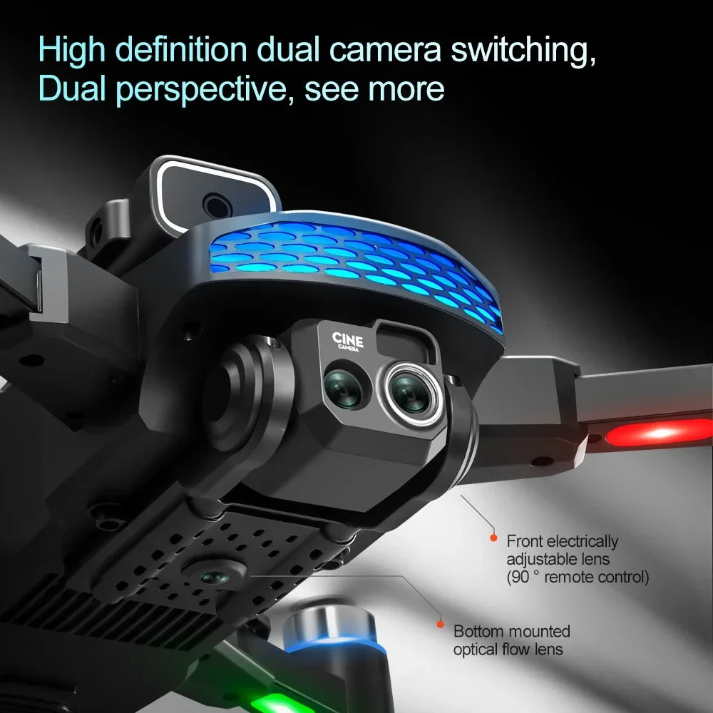 Drone Lenovo M6 8K Pro Con WiFi 5G FPV Fotocamera 4K HD Per Riprese Aeree Professionali Telecomando Con Schermo