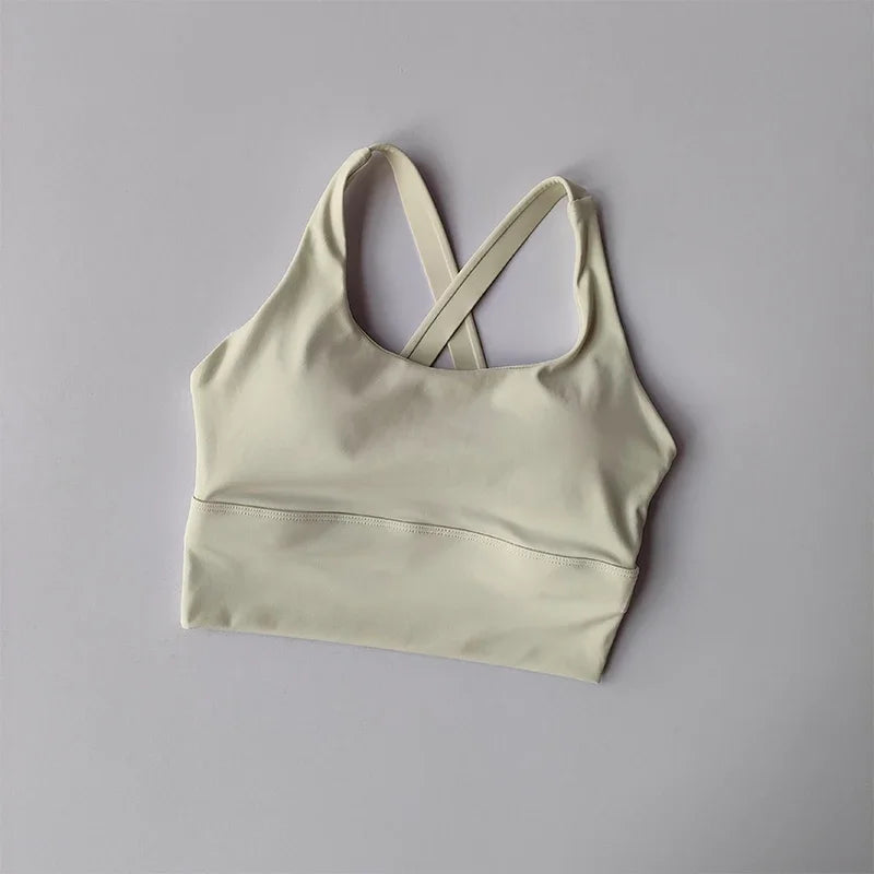 Reggiseno Sportivo Tutto In Uno Alta Intensità Antiurto Per Corsa Yoga Fitness Estivo WX238