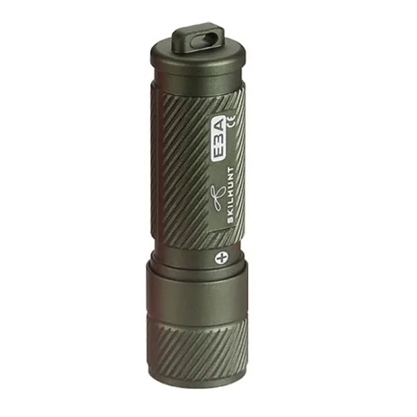 Skilhunt E3A Torcia LED Portachiavi EDC 100 Lumen AAA Mini Pocket Ricaricabile Compatibile
