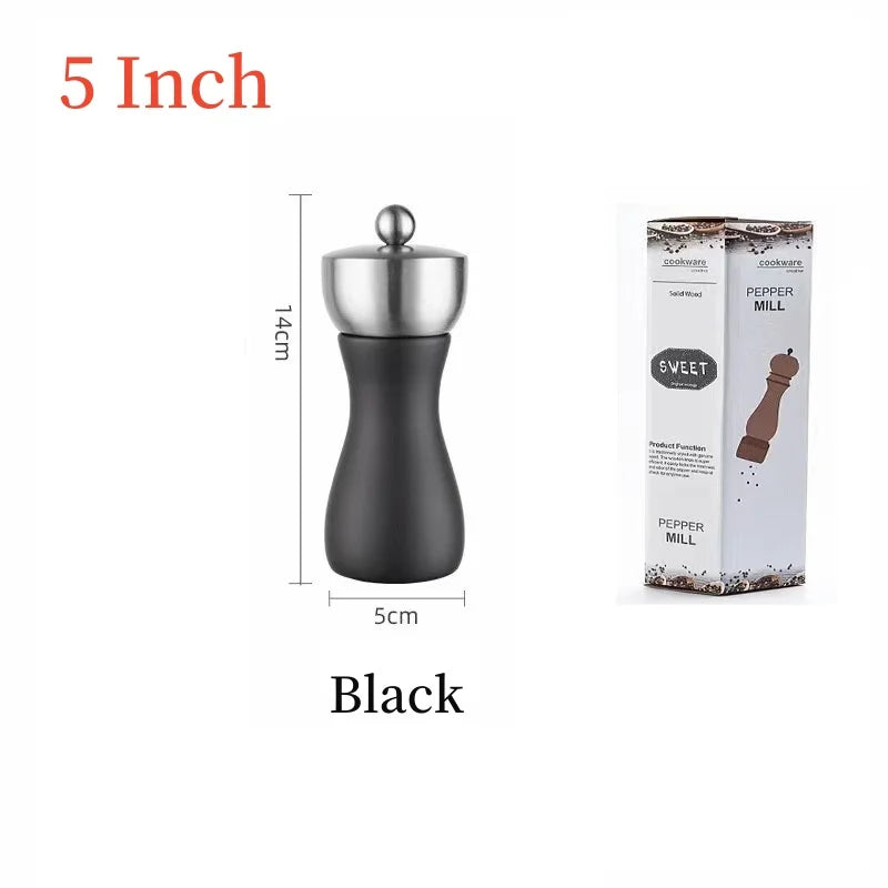 Set Di Macinapepe Manuale Per Sale E Pepe In Ceramica Regolabile Con Testa In Acciaio Inossidabile 304 Domestiche